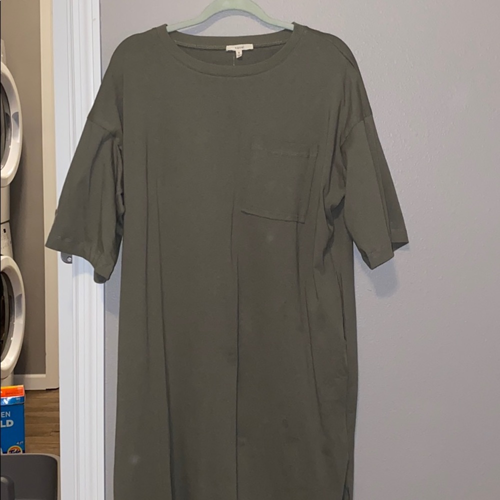 Oversized tshirt dress